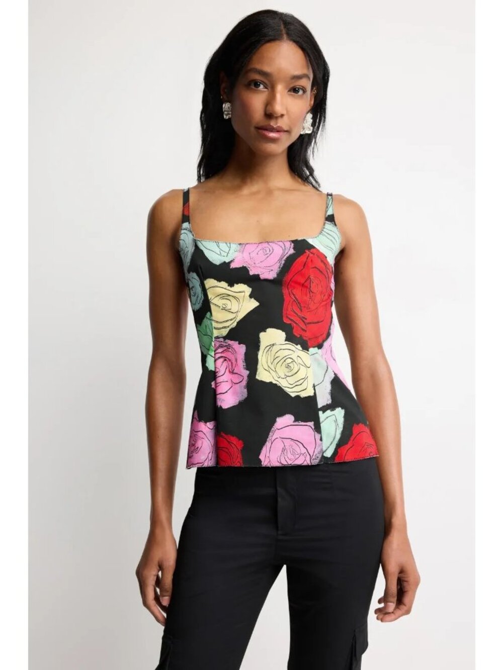 R-190. Marni Floral Print Top